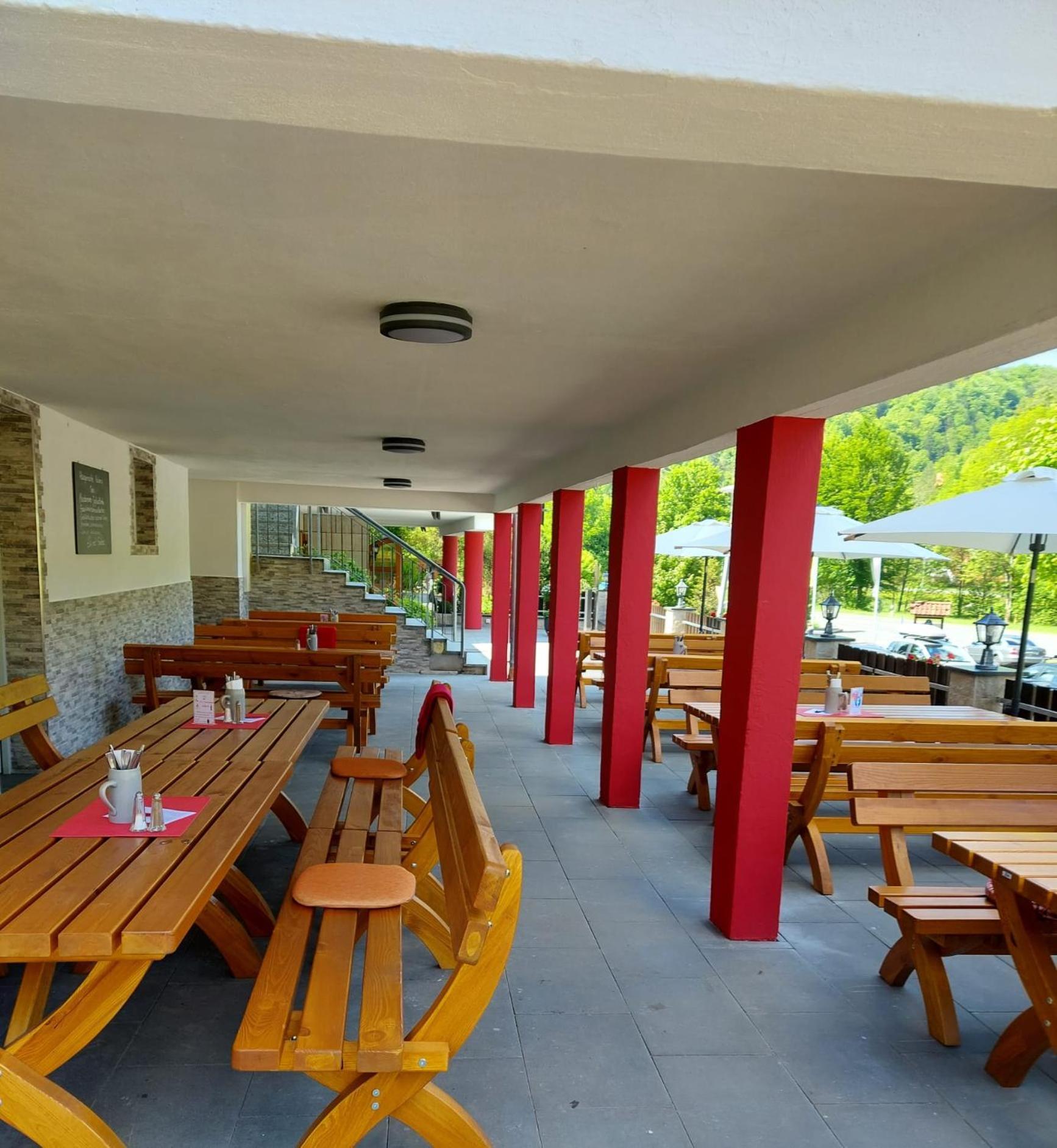Hotel Landgasthof Frankenstern Gossweinstein Εξωτερικό φωτογραφία